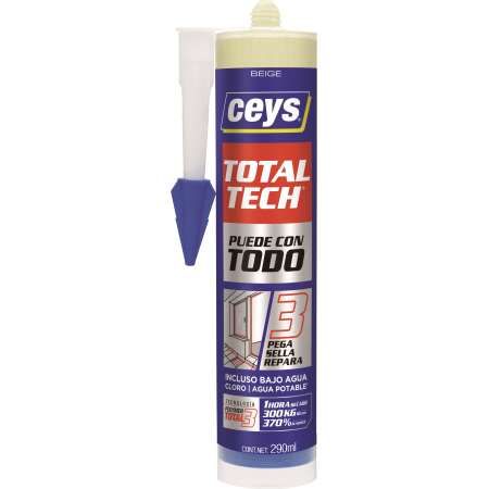CEYS TOTAL TECH BEIGE CARTUCHO 290ML