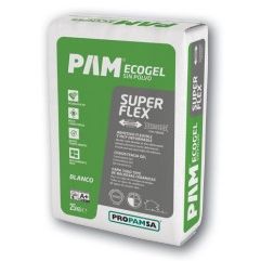 PAM ECOGEL SUPERFLEX BLANCO 25 KILOS C2TES2